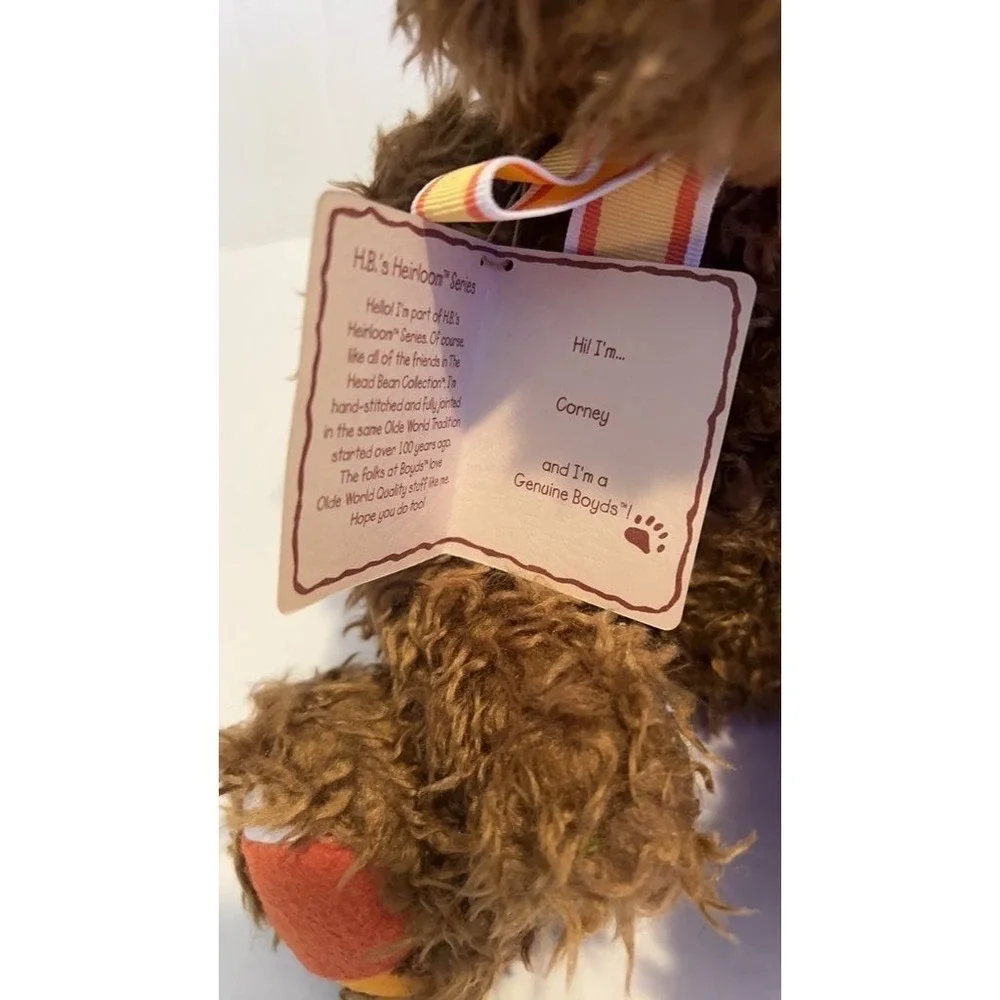 Boyds Bears Plush Teddy Bear - Corney from H.B.'s Heirloom Series
